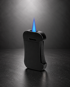 Ambassador Twin Pinpoint Torch Lighter - Black