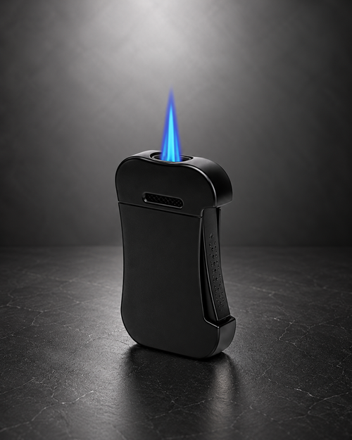Ambassador Twin Pinpoint Torch Lighter - Black