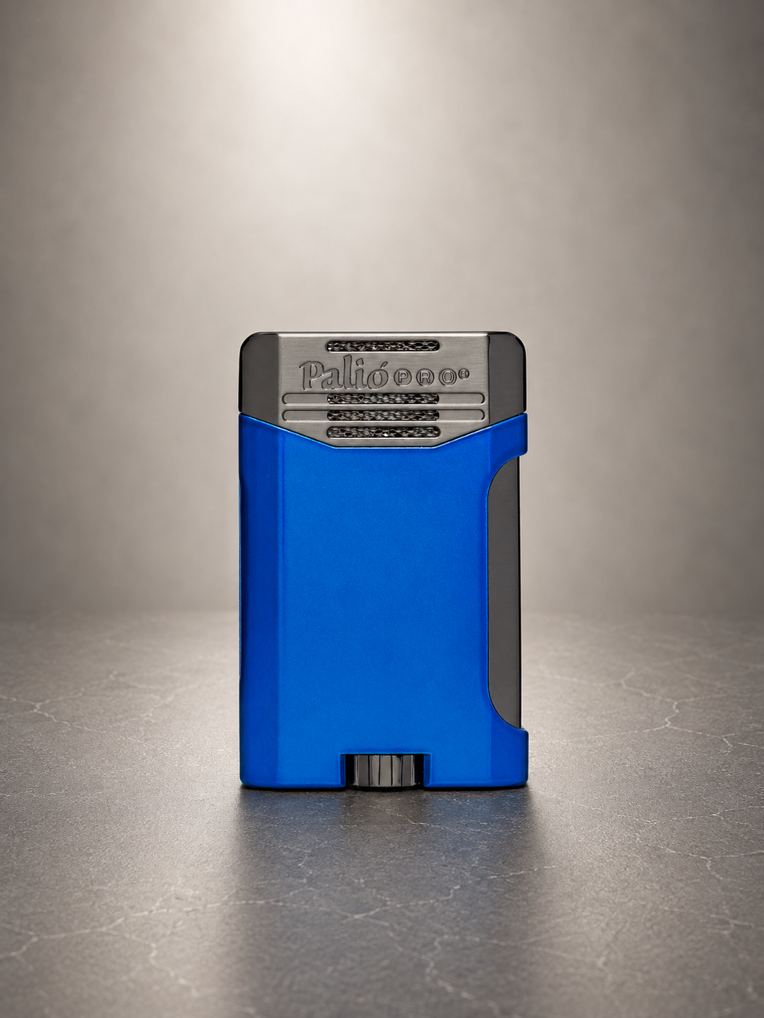 Palió Antares side squeeze lighter, blue