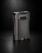 Palió Antares side squeeze lighter, gunmetal