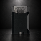 Palió Antares side squeeze lighter, black