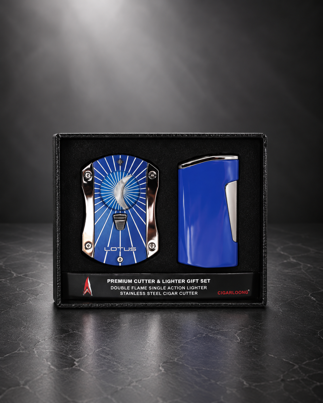 Chroma Lighter & DECEPTION Cutter Gift Set - Blue