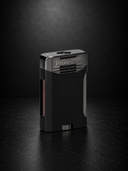 Palió Antares side squeeze lighter, black